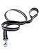 Bobby Arlequin Leash, Size 20, Black