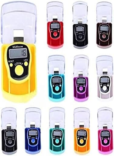 Tally Counter With Led Light - 5 Pieces