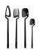 4-Piece Cutlery Set Black