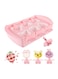 Silicone Popsicle Molds BPA Free Mini Animal Popsicle Moulds Cartoon Ice Pop Molds for Kids Popsicle Maker Mold with Lovely Sticks and Drip Guards