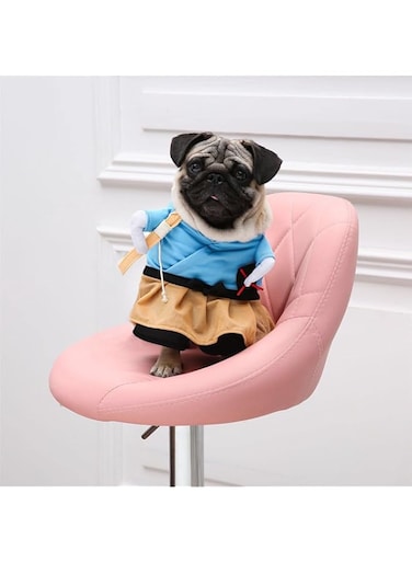 OHANA Cosplay COSTUMES Super Cute PET Dresses for CATS DOGS and RABBITS - NINJA DRESS - EXTRA LARGE (XL)