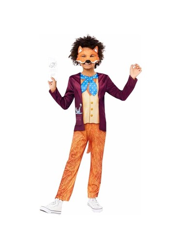 Amscan - Officially Licensed Roald Dahl Fantastic Mr Fox Kids Costume Age: 3-12 Years