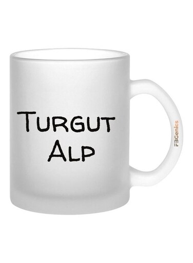 Turgut ALP Ertu&Auml;&Yuml;rul Printed Coffee Mug White/Black