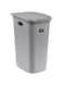 Stefanplast Laundry Hamper Elegance Stone Grey 39x28,5x54,5