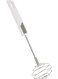 Egg Whip, White [PR54523], Stainless Steel White 2.2x25.8x8cm