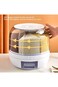 6-Grid Rotating Rice &amp; Grain Dispenser, 5KG Moisture-Resistant Storage Box with Lid for Kitchen