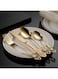 Stainless Steel Cutlery Set Stainless Steel Spoon Fork Knife Set Gold