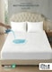 Coral Fleece White Waterproof Mattress Protector Hypoallergenic Comfortable Breathable Stain-resistant For Healthier Sleeping Experience Bedding Washable with 35 cm Deep Pocket (120x200cm)