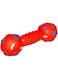 Eco friendly Safety Vinyl Pet Toys Dumbbell Style Dog Chew Ball Toys