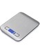 Digital Kitchen Scale, Multi-Function, LCD Display, Stainless Steel, Home Use
