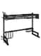 Stainless Steel Dish Drying Rack with Cutting Board &amp; Cutlery Holder