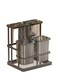 Black Utensil Holder for Chopsticks &amp; Knives