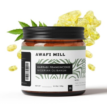 AWAFI MILL Harrabi Nigerian Frankincense 100g    Boswellia dalzielii