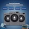 6KG Front Load Washing Machine With BLDC Inverter Motor, 1200 RPM, 14 Programs, Fully Automatic Washer, LED Display, Intelligent Control, ESMA 5-Star