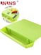 Cutting Board with removable Storage,Non-slip Cutting Board with Removable Storage,Chopping board,Cutting Mat for Kitchen Camping Kitchen Gadget,Kitchen Organizers Storage,38*29cm,Green