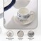 Home Floris Porcelain Tea Cup &amp; Saucer - White