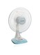 SONASHI SF-8028D Desk Fan &ndash; [Blue/White] 16 in. Table Fan with 3 Speed Switch, 5 Transparent Blade Leaf, 60W Copper Motor   Electronic Appliances for Home, Workplace