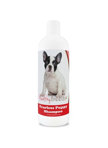 Healthy Breeds French Bulldog Tearless Puppy Dog Shampoo 16 oz