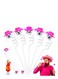 Mirror Disco Ball Straws 70s Disco Decorative Straws Plastic Stir Sticks Mini Disco Straw Decor for Dance Holiday Wedding Birthday Supply