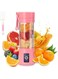 6 Blade Electric Blender And Portable Juicer Cup 10X6X10Cm Multicolor