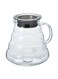 Glass Coffee Carafe Clear/Silver