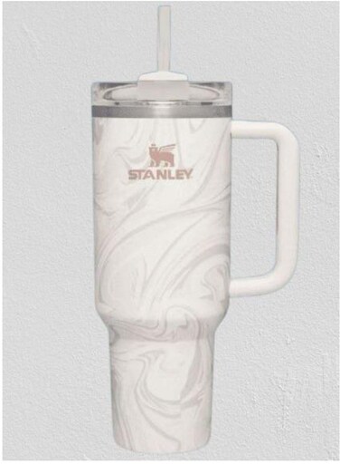 Quencher H2.0 FlowState 40 oz Swirl Tumbler with Lid &amp; Straw, Vacuum Insulated &acirc;&euro;&ldquo; Keeps Drinks Cold for 12 Hours, Leakproof, Durable Stainless Steel Travel Mug &acirc;&euro;&ldquo; Perfect for Water, Coffee, Iced Tea, Smoothies &amp; More