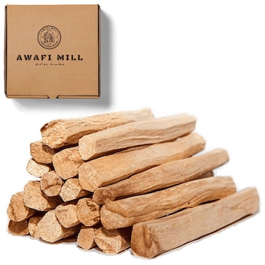 AWAFI MILL Palo Santo Wood 10 Sticks   Holy Wood    Bursera graveolens