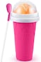 Slushy Cup Frozen Magic Slushie Maker &ndash; Fun Squeeze Gadget for All Ages Assorted Colors