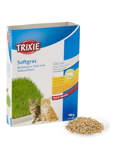 Trixie Soft Cat Grass Refill Tray for Cats - 100G