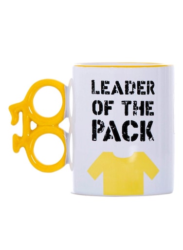 Of The Pack Mug Yellow/White