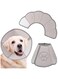 heus Dog Cone Adjustable Cat Collar Soft Elizabethan Recovery Collar After Surgery, Biting Scratching Prevention Pet Cone for Small Medium Large Dogs Cats Wound Healing(M,20#)