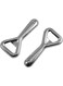 Metaltex Bottle Opener, Silver, 2-Pieces, 0.9 x 9.5 x 16 cm