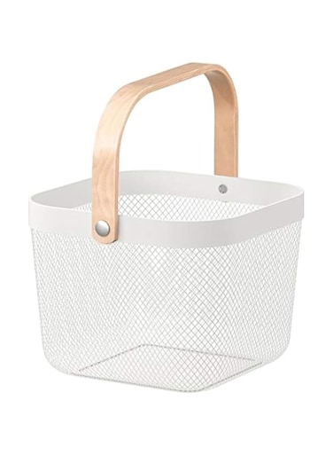 jqm RISATORP Basket White 25X26X18cm