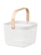 jqm RISATORP Basket White 25X26X18cm