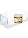 iDesign 66270 Linus Stackable Food Storage Boxes, Plastic Kitchen Storage Containers for Dry Foods, Clear