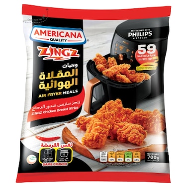 Americana Air Fryer Zingz Chicken Strips, 700g
