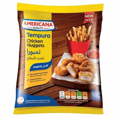 Americana Tempura Original Chicken Nuggets, 700g