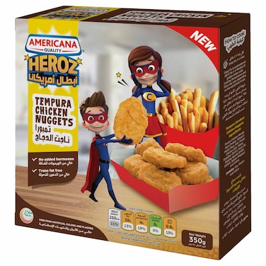 Americana Tempura Chicken Nuggets, 350g