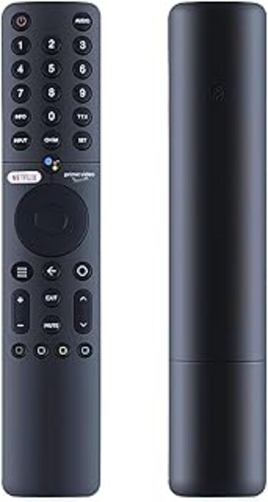 Lelukee Remote Control for Xiaomi Tv P1, P1E, Q1, Q1E with Bluetooth and Voice Control Remote Control Compatible with Mi Tv P1/P1E/Q1/Q1E