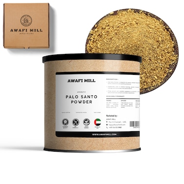 AWAFI MILL Palo Santo Wood Powder 100g    Bursera graveolens