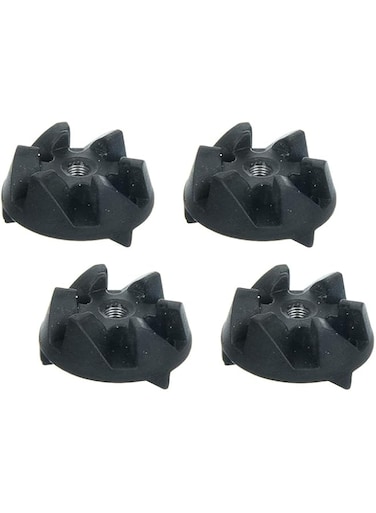 AJS spares- Rubber Couplers for "PANASONIC/NATIONAL PANASONIC" Mixer Grinder Jars   Mixer Grinder Replacement Parts (4Units) (Black)