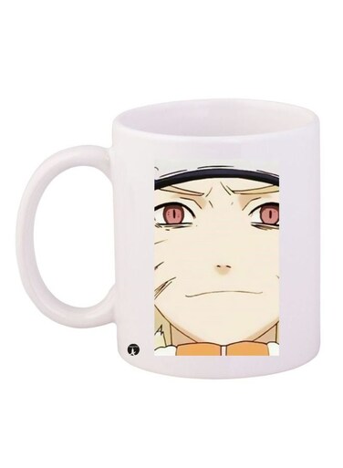 Anime Printed Coffee Mug White/Beige/Brown