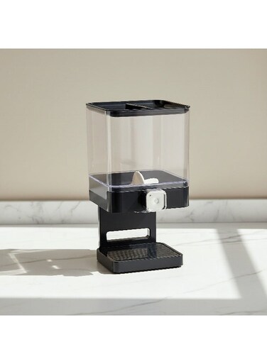 Box Vega Cereal Dispenser - Black - 3.7 L