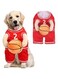 PINKE Dog Basketball Costume, Dog Funny Dress Up Dog Costume, Basketball Dog Costume, Cosplay Fancy Dress for Dogs, Dog Christmas Costume Outfit for Christmas (Large)