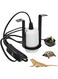 NALACAL E27 300W Ceramic Reptile Heat Lamp Holder with On/Off Switch, Pet Bulb Socket for Lizard, Turtle, Snake, and Reptile Heating, Energy Efficient Ceramic Light Stand
