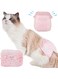 MAKINGTEC Cat Diapers, 10 Pieces of Disposable Pet Physiological Pants Female Dog Female Cat Stretch Wrap Diapers Super Absorbent Leak Proof Diapers Sanitary Napkins Pet Pull-ups (pink)