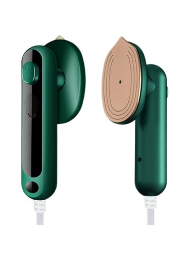 TERRIFI Portable Travel Steam Iron, Multifunction Micro Steam Iron Support Dry and Wet Ironing, Suitable for Home Travel College