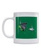 Turtle Printed Mug Green/White