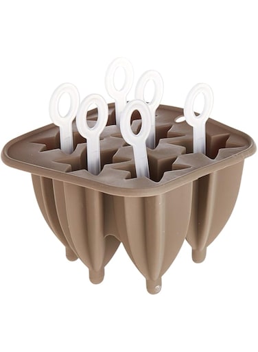 Harmony Silicone Ice Tray, Brown