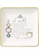 Topthink Gift For Mother of The Groom From Bride - Thank You For Raising The Man Of My Dreams &ndash; Ceramic Jewelry Holder Ring Dish Trinket Tray &ndash; Wedding Gifts - Bridal Shower Gifts